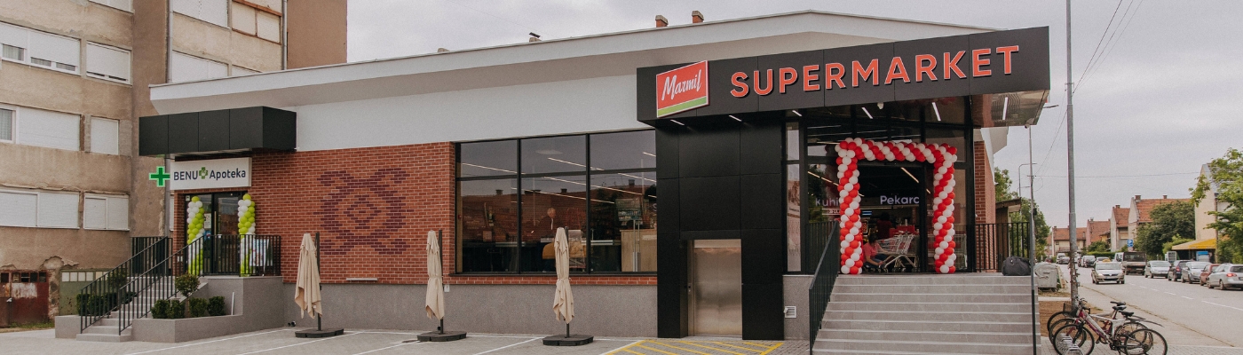 Svečano otvaranje 20. maloprodajnog objekta - supermarket u Tigrovom naselju